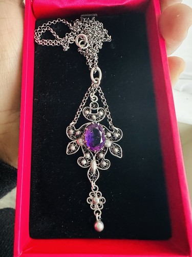 Victorian silver filigree - victorian,
