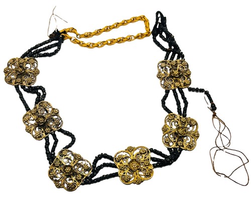 Victorian silver gilt filigree - victorian,