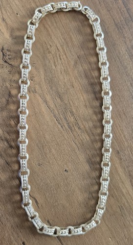 Gypsy link silver necklace - link,