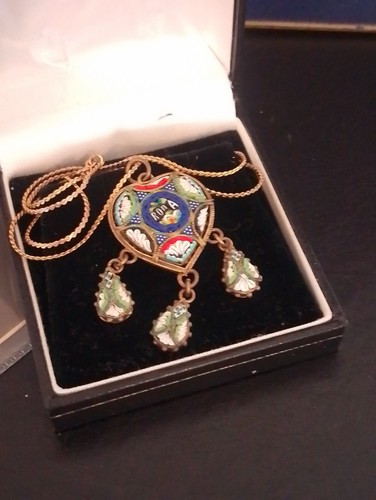 Victorian micro mosaic - victorian,