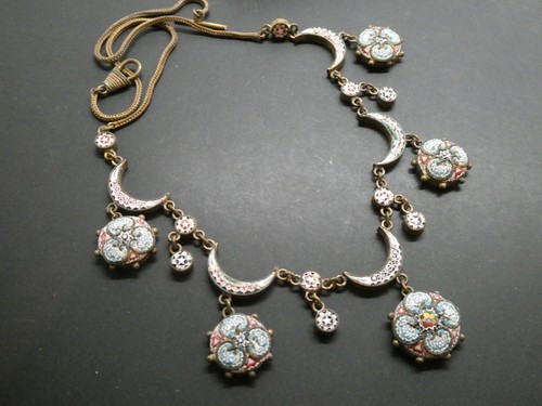 Antique victorian micro mosaic - antique,