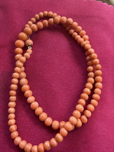 Antique victorian coral - antique,