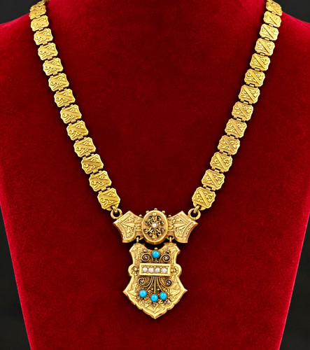 Antique victorian gold filled - gold,