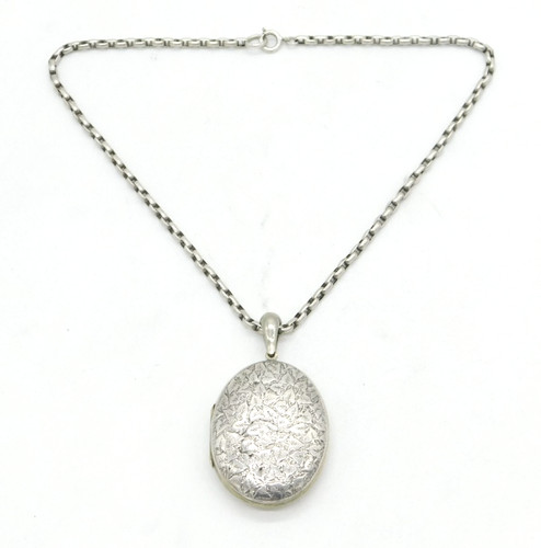 Victorian sterling silver back - victorian,
