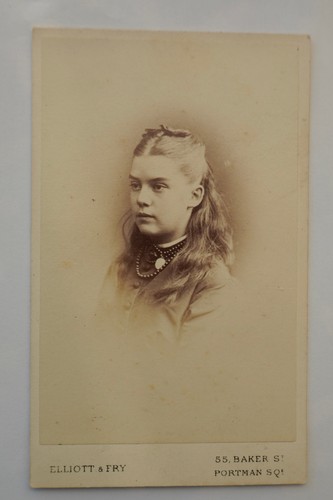 Cdv teenage victorian - cdv,