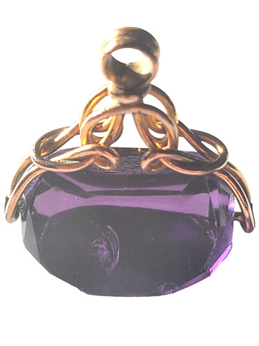 Victorian style amethyst - style,