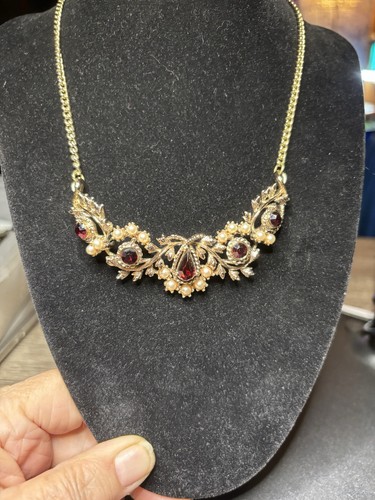 Victorian revival ruby red - ruby,