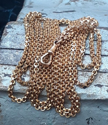 Victorian yellow metal long - victorian,