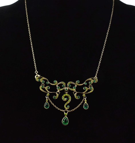 Victorian emerald stone - victorian,