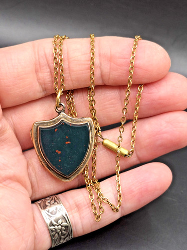 Antique victorian shield - victorian,